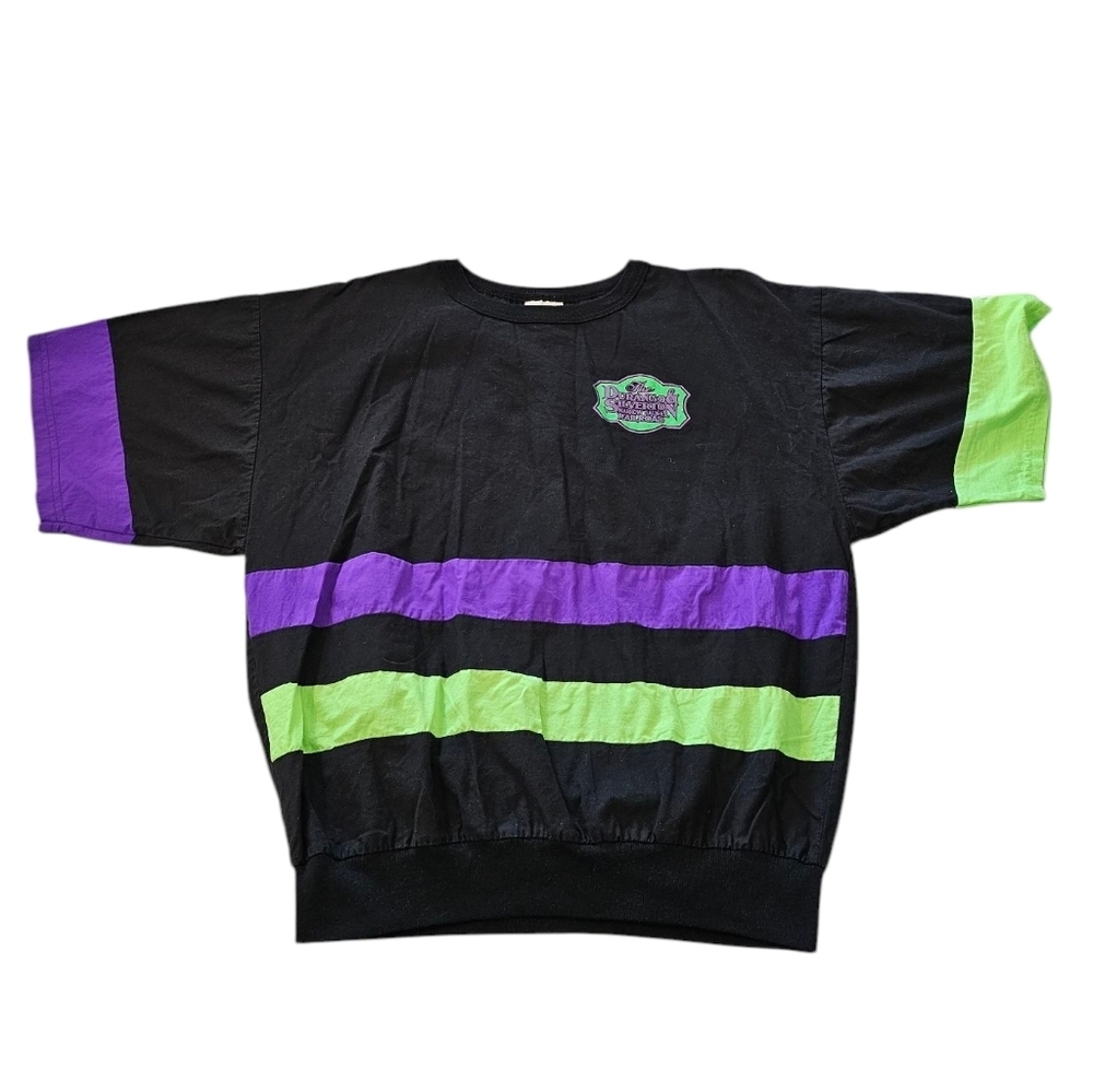 Vintage Durango & Silverton Colorado 80s 90s Color Block T-shirt XL